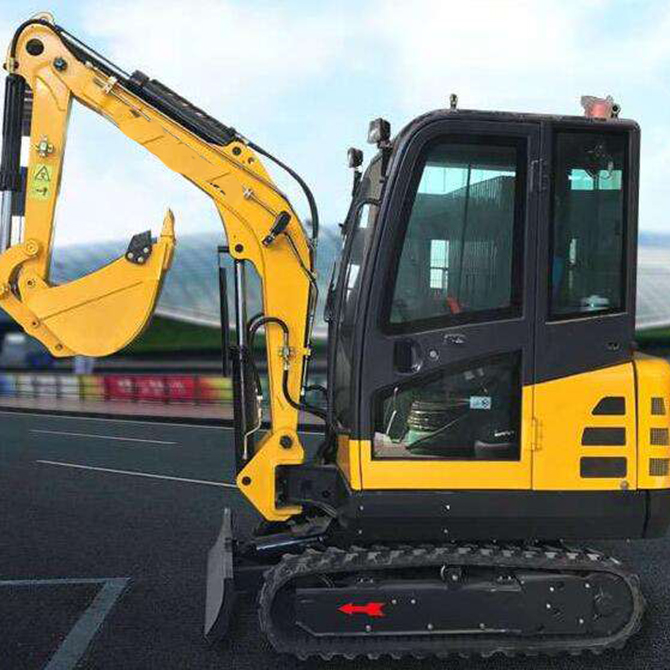 Factory price hydraulic wheel excavator for construction