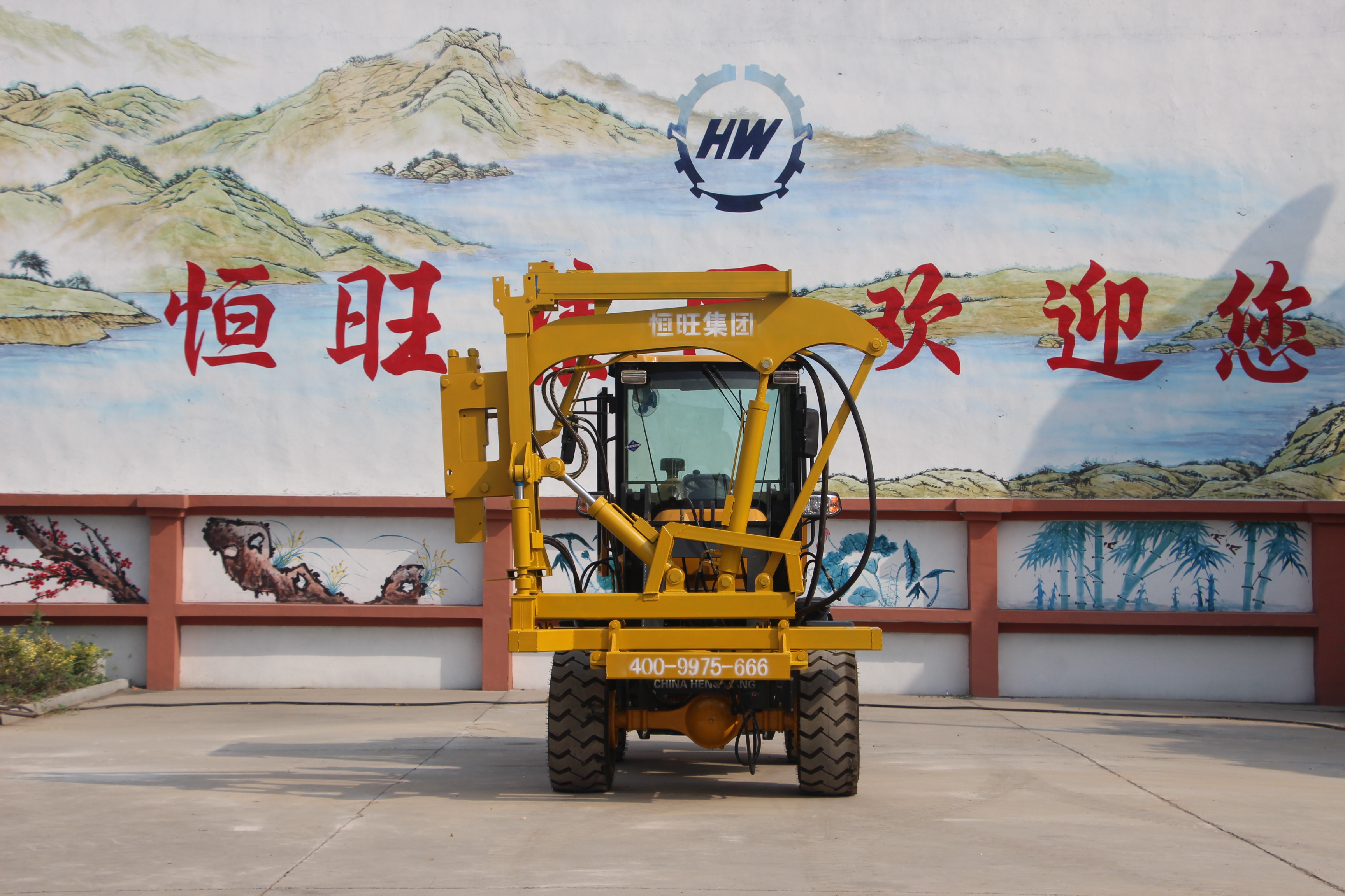 Solar Farm Piles Ramming Pile Machine Manufactures used pile driver