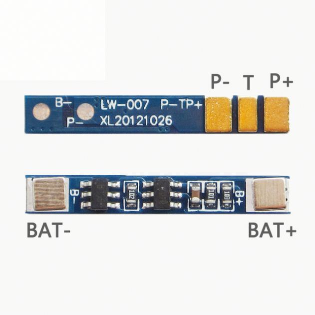 1S 3.7V Lithium Battery Protection Board Polymer Over Charge Discharge Li-ion lipo Protect Module BMS PCM PCB