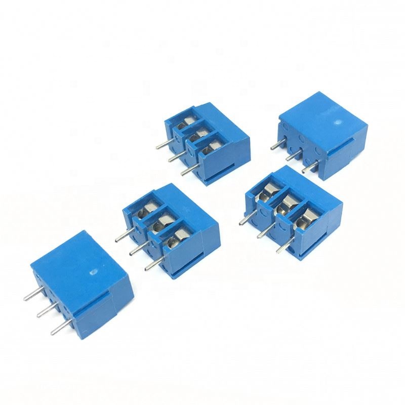 KF300 2Pin 3pin 5mm pitch PCB Screw Terminal Block Connectors 250V 16A 14-22AWG