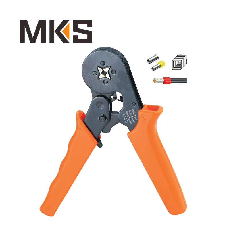 HSC8 6-4 MINI-TYPE SELF-ADJUSTABLE CRIMPING PLIER