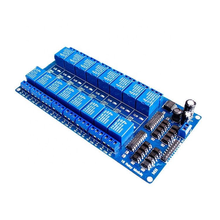 16 channel relay 12V module Witch LM2596 And Light Decoupling Protection