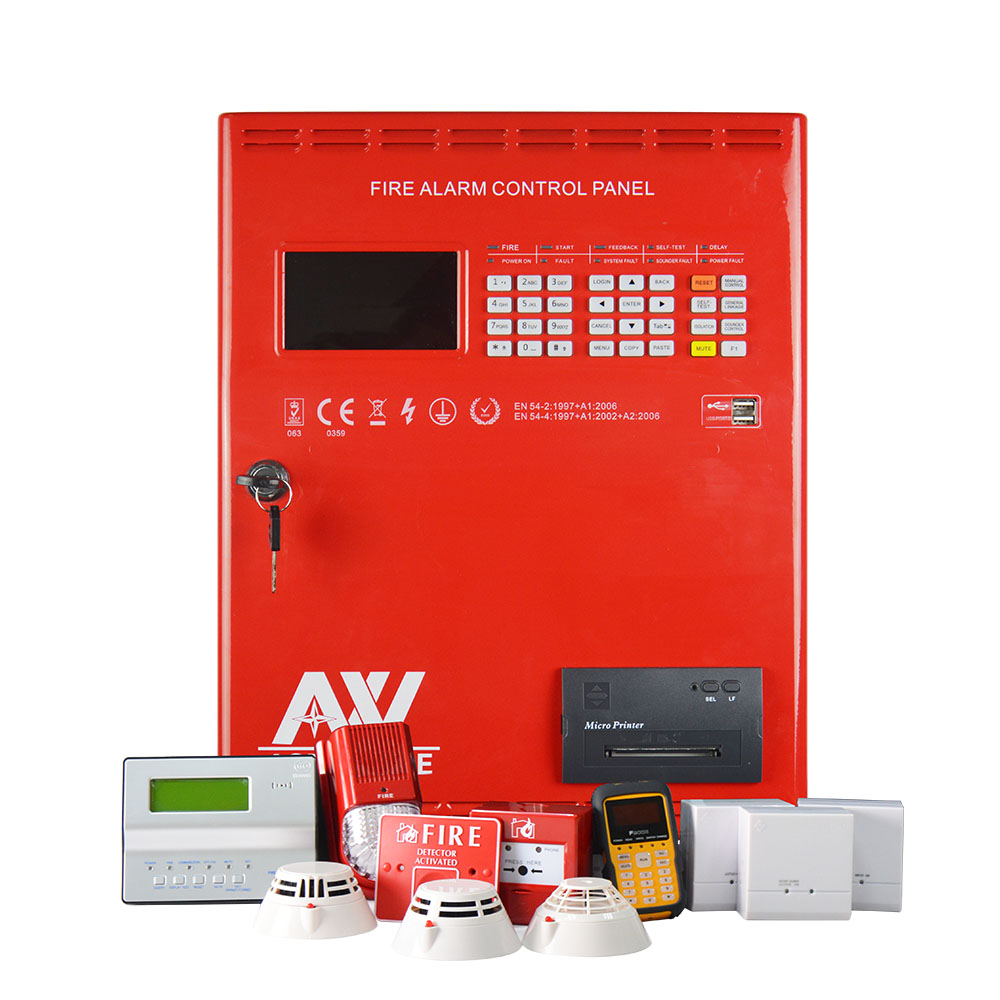 324 Addresses Home Security Addressable Fire Alarm Surveillance System