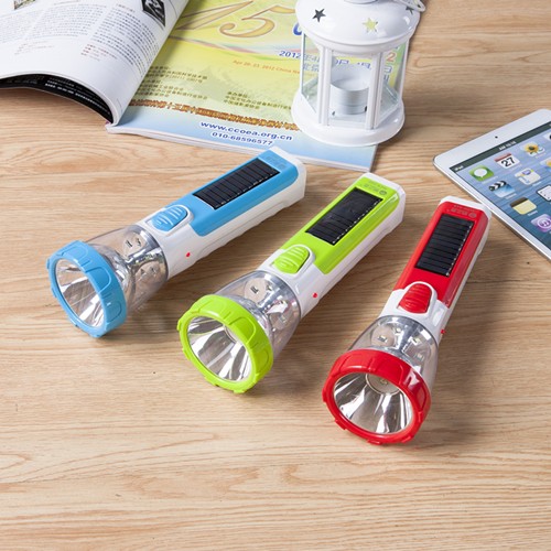 High Power Rechargeable led Flashlight Torch Light Portable Power Bank, Solar usb Rechargeable Power Bank Flashlight