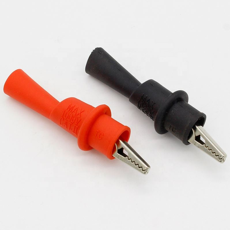 Test Clip Clamp For Multimeter Tester Probe New