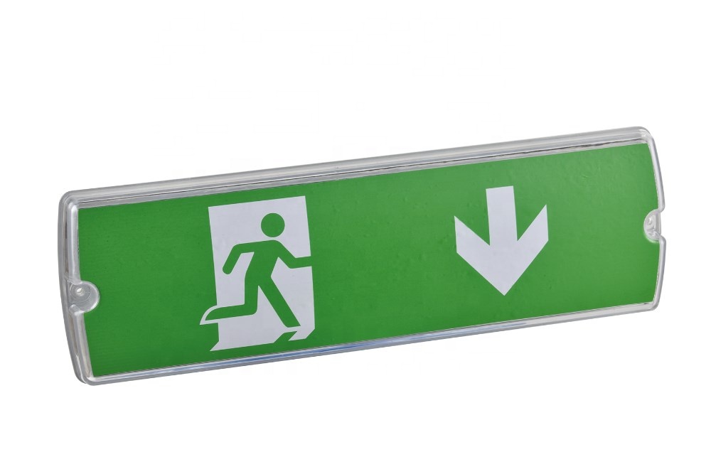 Lithium Battery Type and LED Bulb Type Exit Sign Exit Light