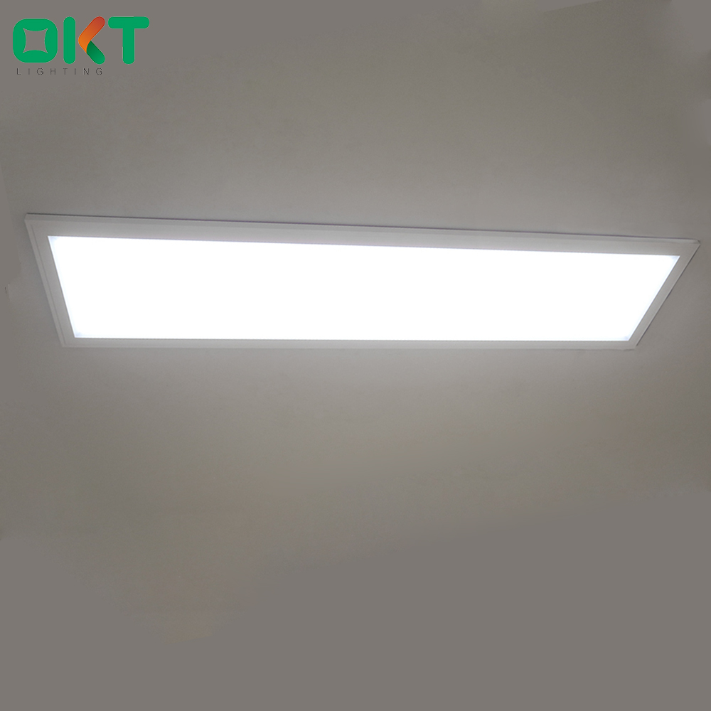 High quality PMMA aluminum frame surface mount 1x4 led flat panel light 40w