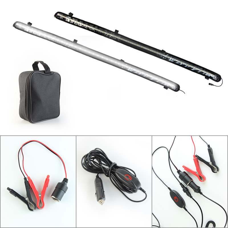 high brightness DC12V Waterproof outdoor LED Flexible Camping Light Strip Light 72LED tent lighting RV lighting