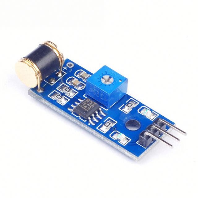 801S Vibration Sensor Module Analog Output Sensitivity Adjustable