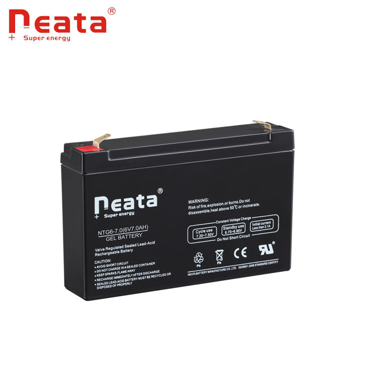 Sealed lead acid 6v7ah rechargeable battery