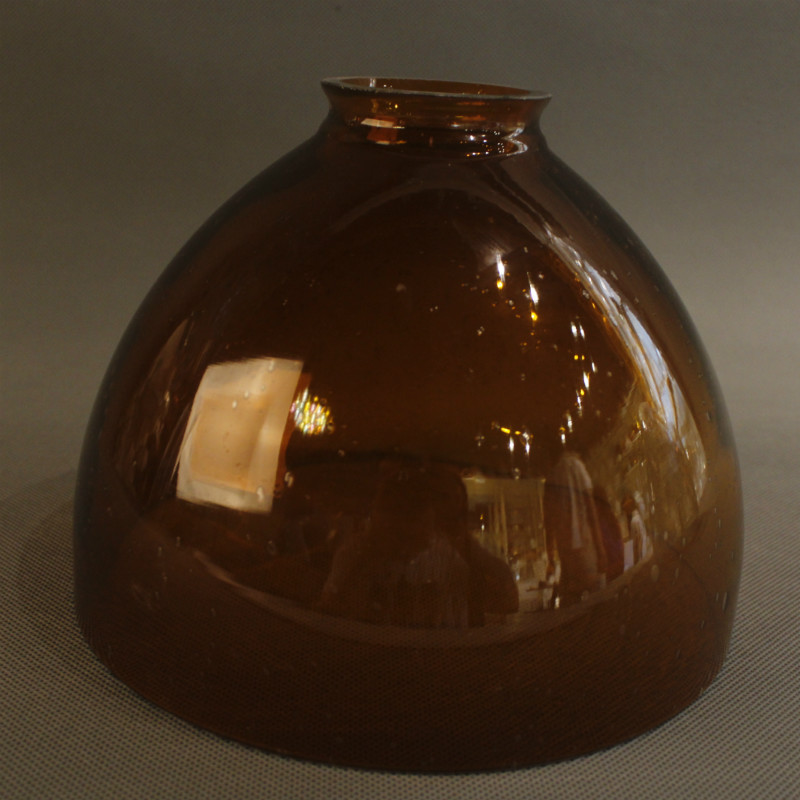 Customized Decorative Hand Blown Pendant Light Colored Shiny Glass Lamp Shade