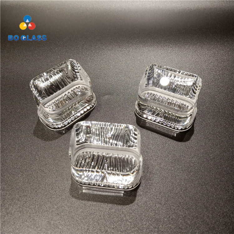 Runway Airport Lighting Accessories Optical Prism Borosilicate Glass Lens