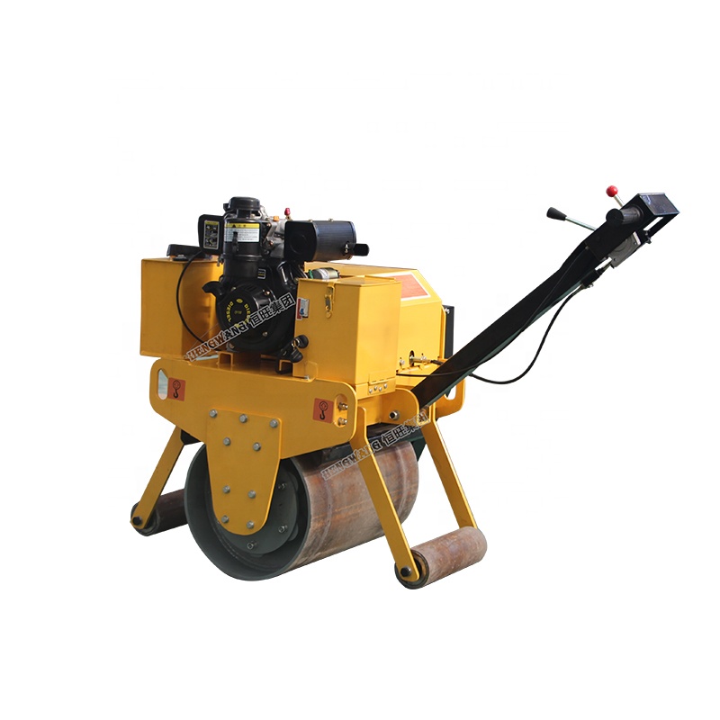 Single drum small/mini hand road roller compactor