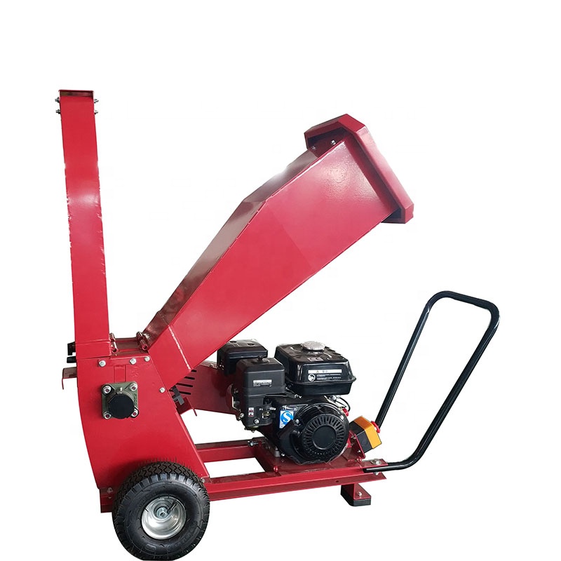 Wood bamboo chipper  leaf shredder 15hp