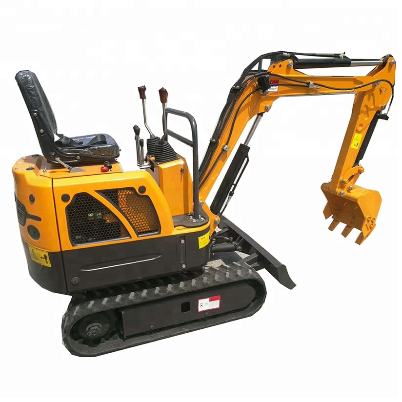 Small mini micro excavator digger machine for garden