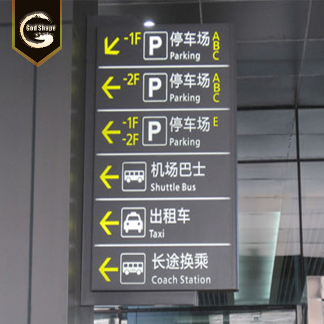 Factory China Custom Design Reserved Parking Lot Sign
