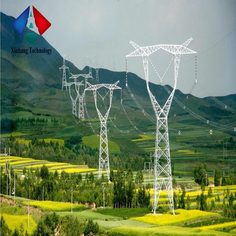 132kv electric 110kv 132 kv telescoping pole transmission line power cable tower
