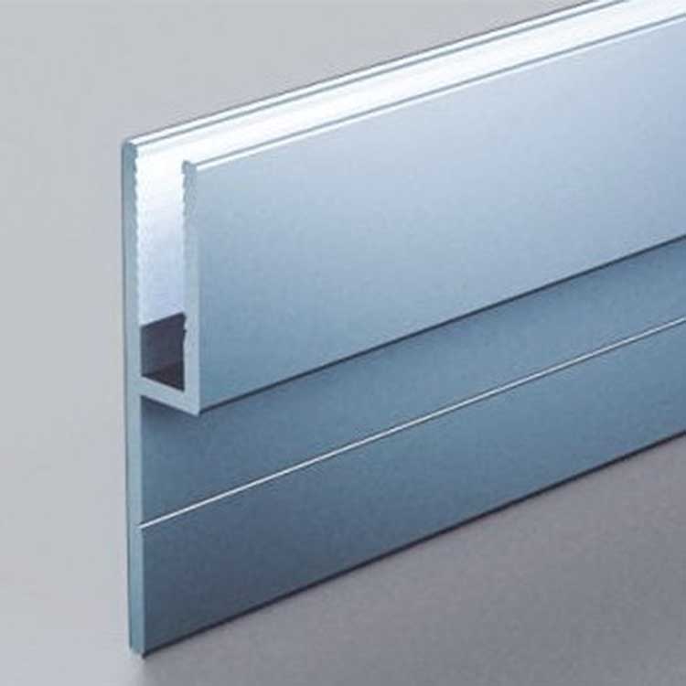 Industrial aluminum profile fo flex face light box snap frame for led sign