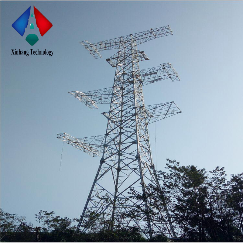 500kv Electric Transmission Line Steel Tube Tower