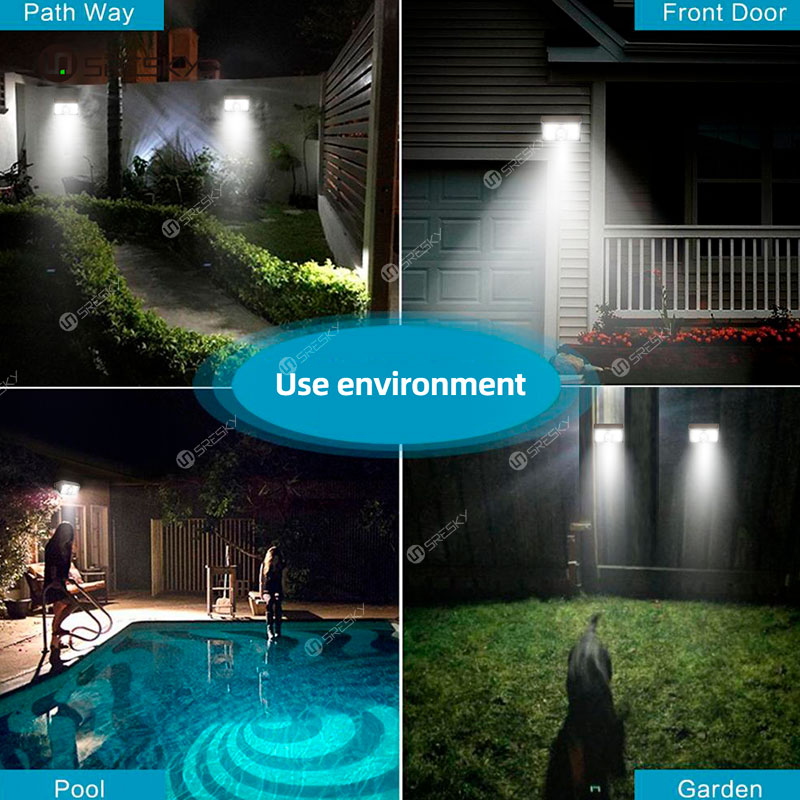 Small body big energy outdoor 10w motion sensor waterproof solar light