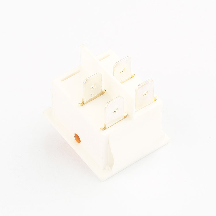 shanghai factory price 4 pin dpst 16a 12v light country rocker switch t125