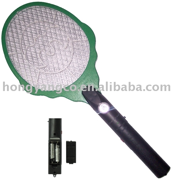 HYD4002 AA battery CE&ROHS fly mosquito swatter bat racket Made In China