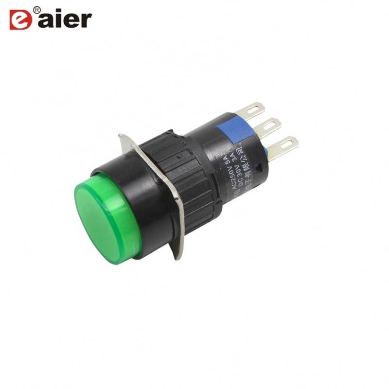A16-11SY 16mm ON-(ON) momentary push button switch