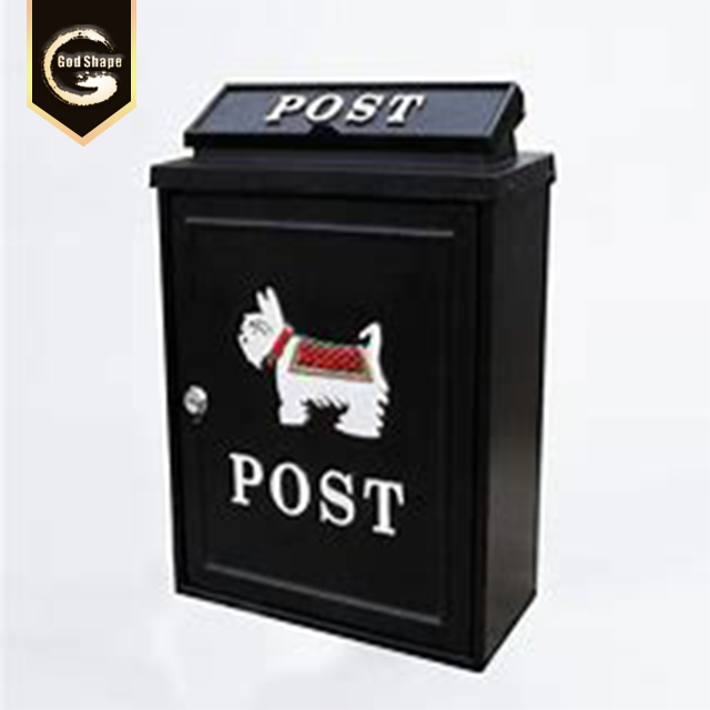 Apartment Metal Outdoor  Wall Mounted Anti Theft Stainless Steel Waterproof Letterbox Post Mailbox Lock