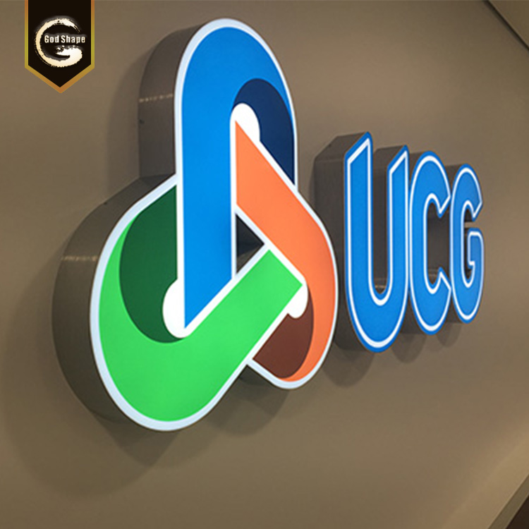 Led Acrylic Light Channel Letters Outdoor 3D Acrylic Shop Name Front Lit LED Sign