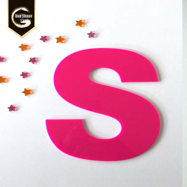 Hight quality customized laser cut acrylic 3D metal signs with letters numbers