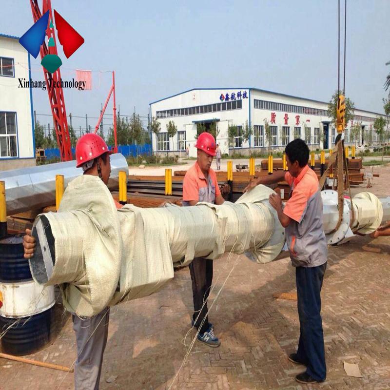 230kv hot-dip-galvanized distribution angle structural steel electric pole cross arm transmission line galvanized tubular tower