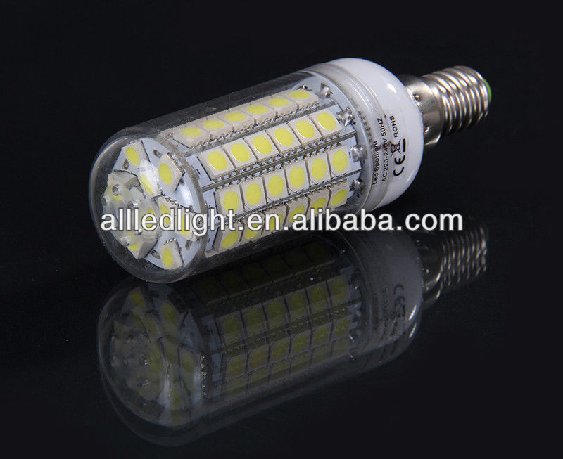 led lights home 360 degree e14 led corn light 8w whiter color