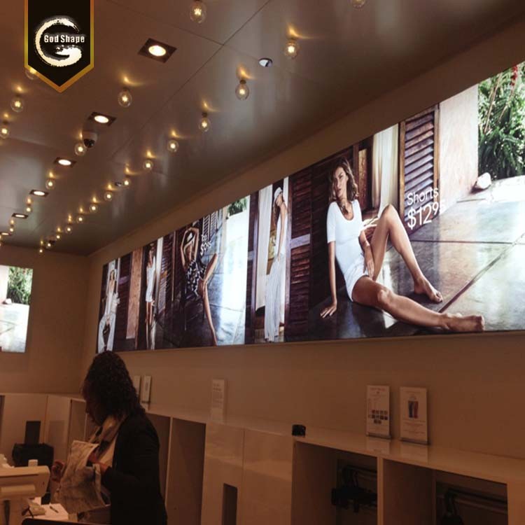 Double-sided  Aluminum extruded sign Frameless LED Fabric Light Box for Trade show