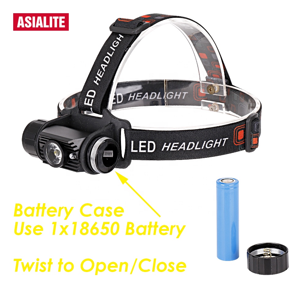 Wholesales fog head torch ranger outdoor use adjustable angel 18650  usb rechargeable led sensor aluminum  headlamp lm new iTEM
