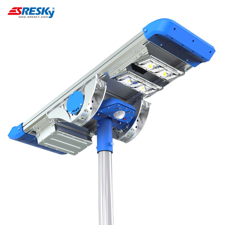 High quality integrated solar street lights 50 watt IP65
