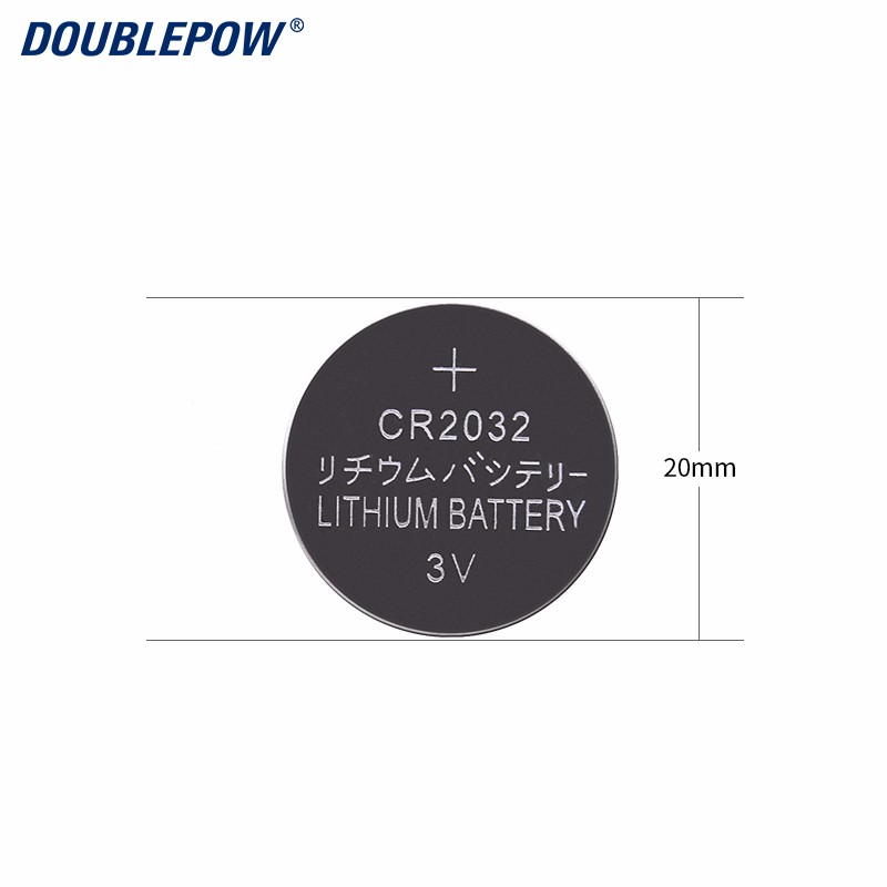 3V 220mAh 2032 CR2032 CR2045 Lithium LiMnO2 Button Coin Cell Battery for Motherboard Car Key and Watch