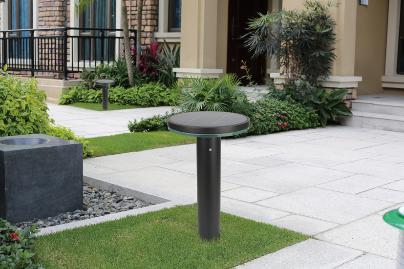 Solar garden lights with 5730 LED, outdoor aluminum wireless intelligent garden solar lamp, solar power garden lighting