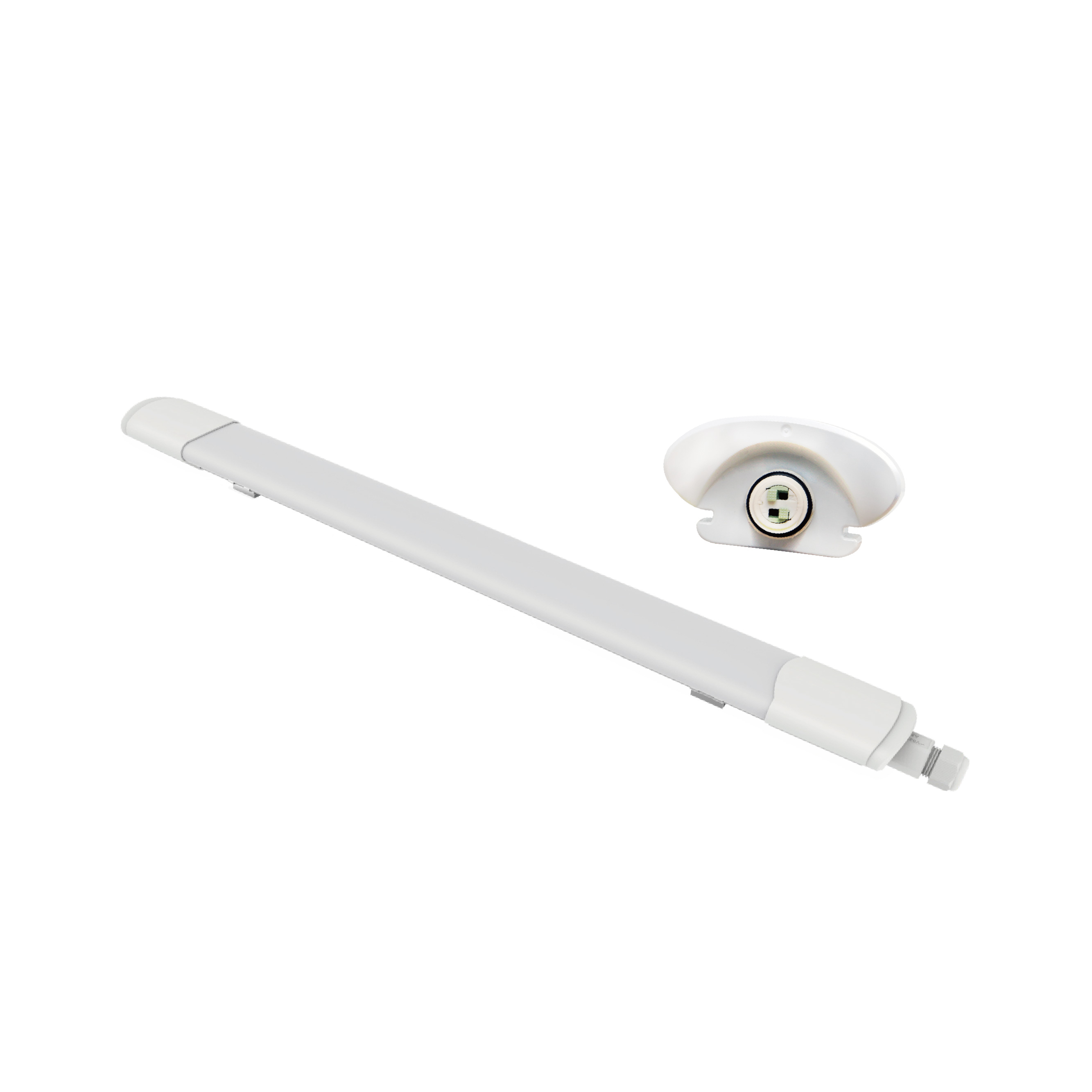 Sensor Ip67 30w Tri-proof Fixture 1200mm Shop Lighting Lamp For Indoor Or Ourdooor 20w Ip65 2ft Led Tri Proof Light With Etl