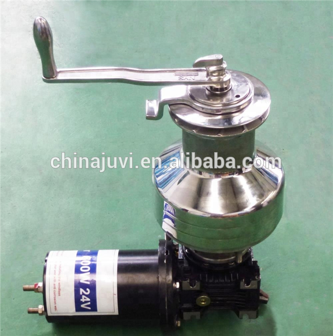 China made JVEW-001marine grade 300W sail boat winch electric sail boat winch for sailing boats
