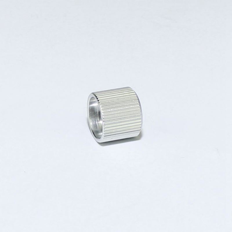 15MMX12.5MM 6.4MM Silver Aluminum Rotary Electronic Control Amplifier Knobs