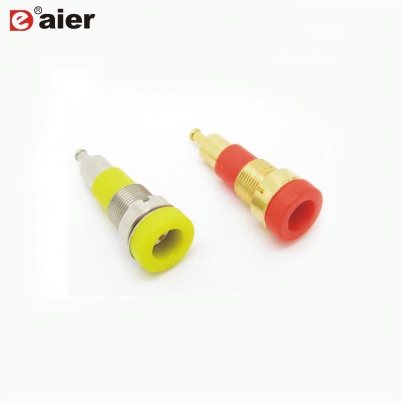 Safety 10A 30VDC Gold Plated Female Type 2MM Banana Plug Banana Jack
