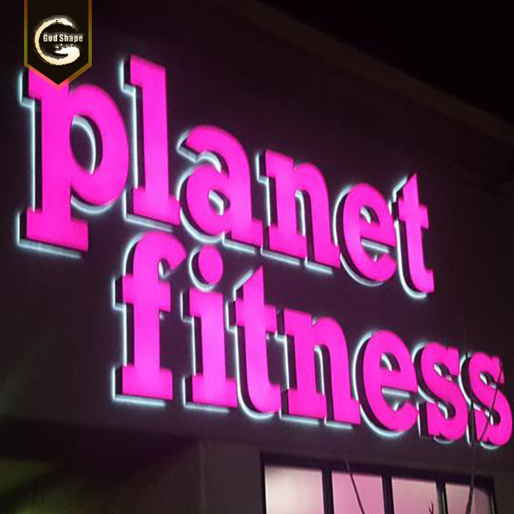 Waterproof Outdoor LED acrylic letter LED backlit letters light up letters sign diy led backlit channel letter sign