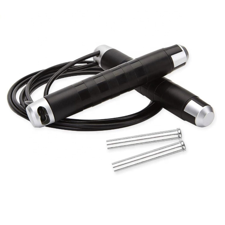 Heavy Exercise Fitness Rubber Skip Rope with Weight Speed Jump Rope