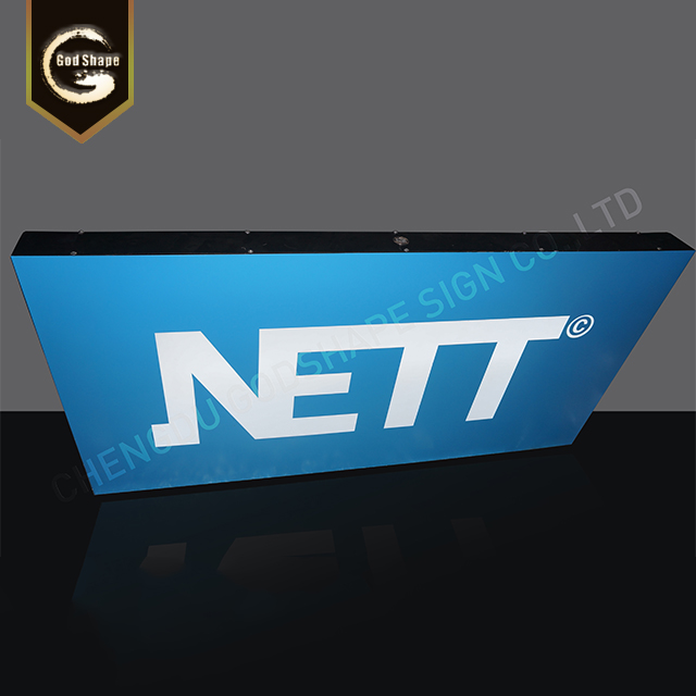 Customized Size Aluminium Profile Frame LED Light Box Sign