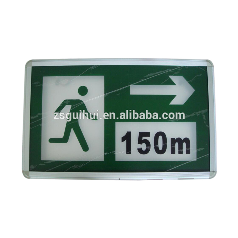 Hot selling wall mounted fire safety emergency LED exit signs light