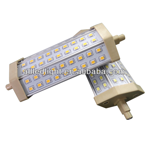 13w r7s led replace double ended halogen bulb,warm white color