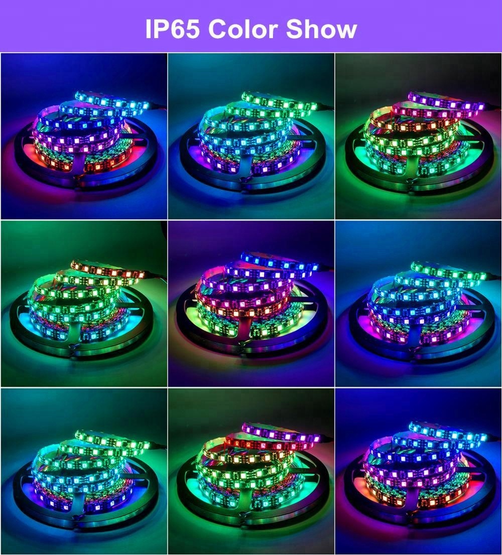 addressable 12V Home Decoration Lighting led strip 5050