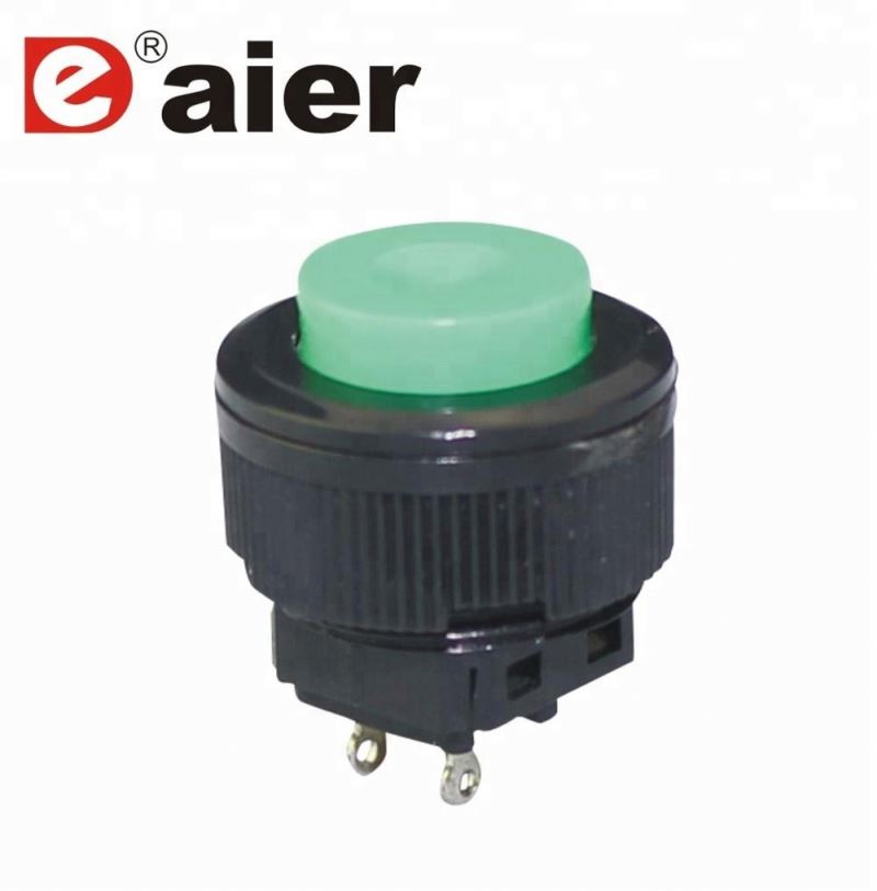 DS-510 12VDC~250VAC 16MM 1A Panel Mount 1NO 1NC 2 PIN Push Button Switch