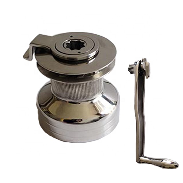 self tailing winch sailboat handle sailing winch JVSW-001