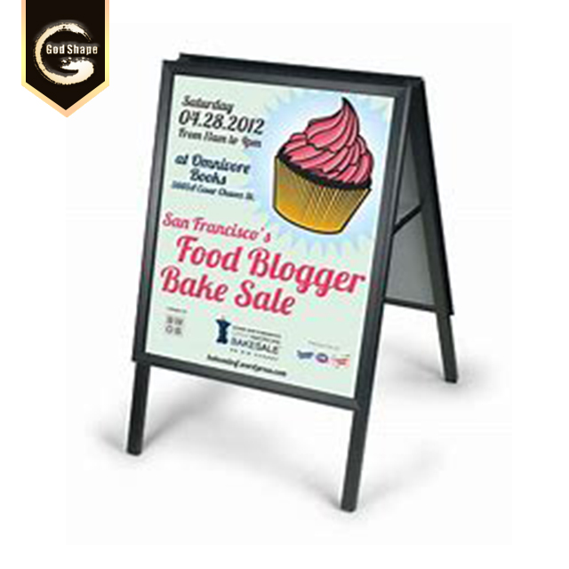 Poster Frame Factory Price High Quality Custom Made Stainless Steel Advertising Poster Frame Sign